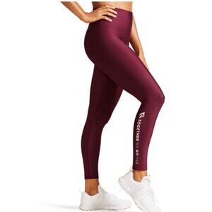 Peloton Women Burgundy Flex Leggings Size S